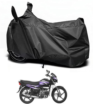 DeepShakshi AUTOMOTIVE Two Wheeler Cover for Hero(Super Splendor, Black)