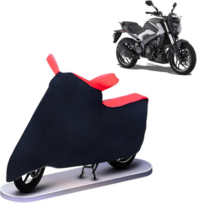 KEDIT Two Wheeler Cover for Bajaj(Dominar 250, Red, Black)