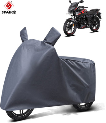 Spaiko Two Wheeler Cover for Bajaj(Pulsar 220 BS6, Grey)