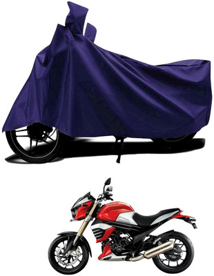 KEDIT Two Wheeler Cover for Mahindra(MOJO XT 300, Blue)