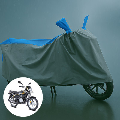 CODOKI Waterproof Two Wheeler Cover for Bajaj(Platina, Grey, Blue)