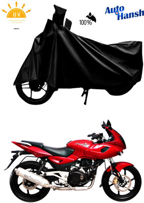 DeepShakshi AUTOMOTIVE Waterproof Two Wheeler Cover for Bajaj(Pulsar 220 DTS-i, Black)