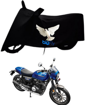 BigFly Waterproof Two Wheeler Cover for Honda(CB350RS, Black)