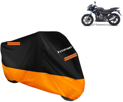 Horseyaart Waterproof Two Wheeler Cover for Bajaj(Pulsar 150 BS6, Orange)