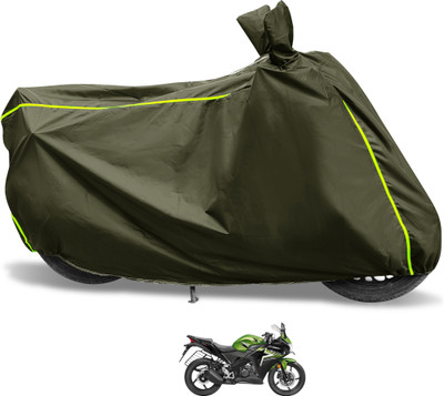 Euro Care Waterproof Two Wheeler Cover for Honda(CBR 150R, Green)
