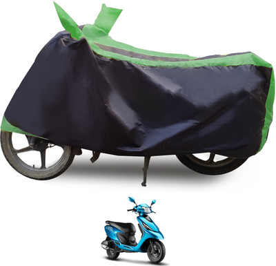 Euro Care Waterproof Two Wheeler Cover for TVS(Zest, Green)