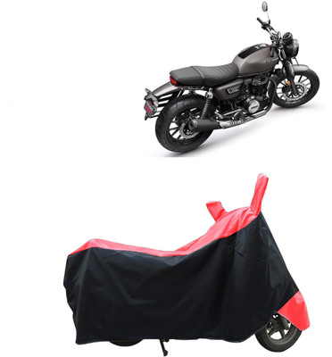 Coxtor Waterproof Two Wheeler Cover for Honda(CB350RS, Red)