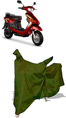 Amexride Two Wheeler Cover for Indus(Yo Spark, Maroon)