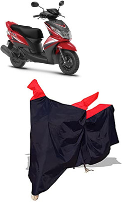 Amexride Two Wheeler Cover for Yamaha(Ray Z, Black)