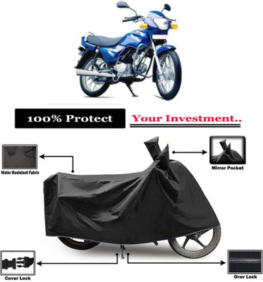 AASHTIK MART Two Wheeler Cover for TVS(Centra, Black)