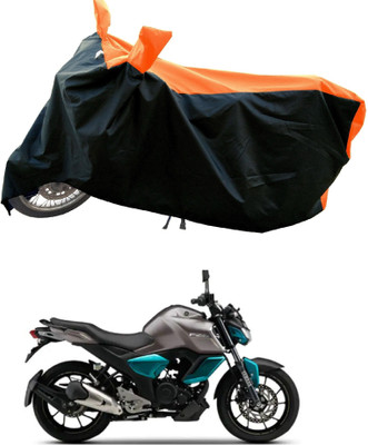 DeepShakshi AUTOMOTIVE Waterproof Two Wheeler Cover for Yamaha(FZ-S Fi Version 3.0 BS6, Orange)