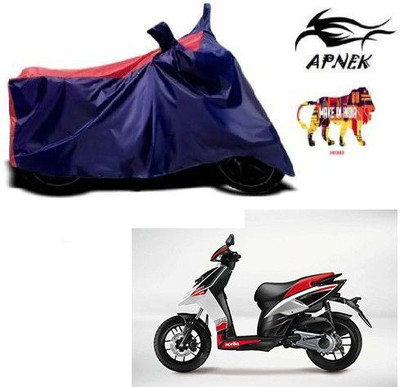 DeepShakshi AUTOMOTIVE Waterproof Two Wheeler Cover for Aprilia(SR 125, Red, Blue)
