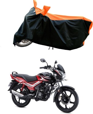 AESTRYD Two Wheeler Cover for TVS(Star City, Orange)