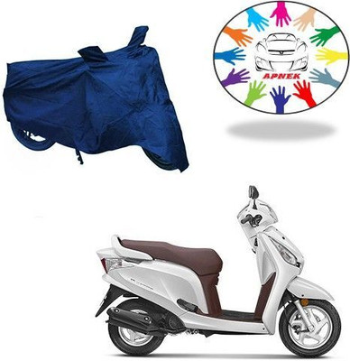 DeepShakshi AUTOMOTIVE Waterproof Two Wheeler Cover for Honda(Aviator, Blue)