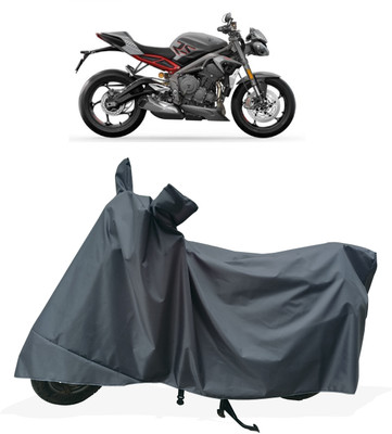 Tricway Two Wheeler Cover for Triumph(Speed Triple ABS, Grey)