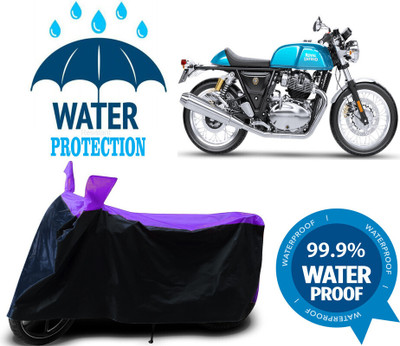 Mdstar Waterproof Two Wheeler Cover for Royal Enfield(Continental GT, Multicolor)