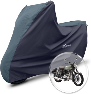 Neodrift Two Wheeler Cover for Royal Enfield(Classic 350, Green)