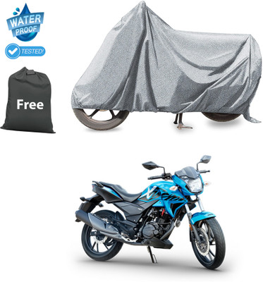 CODOKI Waterproof Two Wheeler Cover for Hero(Xtreme 200R, Silver)