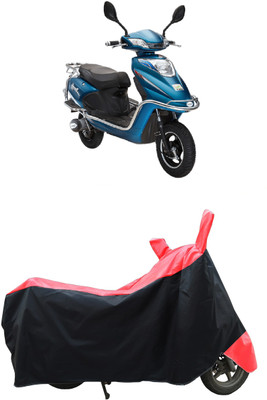 Coxtor Waterproof Two Wheeler Cover for Tunwal(Sport 63 48V, Red)