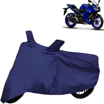 DeepShakshi AUTOMOTIVE Waterproof Two Wheeler Cover for Yamaha(YZF, Blue)