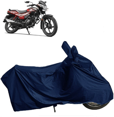 DeepShakshi AUTOMOTIVE Waterproof Two Wheeler Cover for TVS(Star City Plus BS6, Blue)