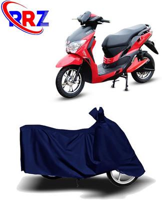 RRZ Two Wheeler Cover for Hero Electric(Dash, Blue)