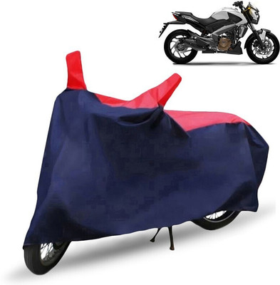 Mdstar Waterproof Two Wheeler Cover for Bajaj(Dominar, Red, Blue)
