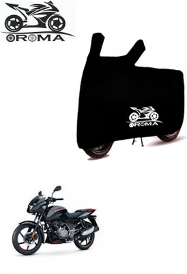 THE REAL ARV Waterproof Two Wheeler Cover for Bajaj(Pulsar 125 Neon, Black)