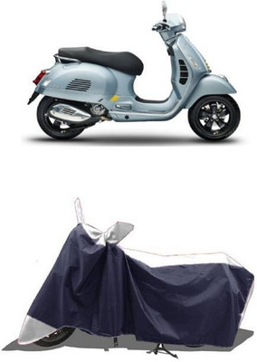 RAAMKM Two Wheeler Cover for Hero, Honda, Bajaj, TVS, Yamaha(SZ-RR BS6, White, Black)