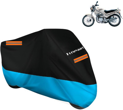 Horseyaart Waterproof Two Wheeler Cover for Kinetic(GF 170, Blue)