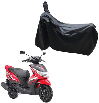AASHTIK MART Two Wheeler Cover for Yamaha(Ray Z, Black)