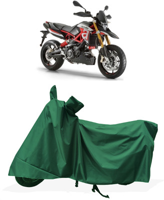 Tricway Two Wheeler Cover for Aprilia(Dorsoduro 900, Green)