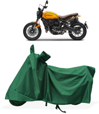 Tricway Two Wheeler Cover for Ducati(Scrambler 1100, Green)