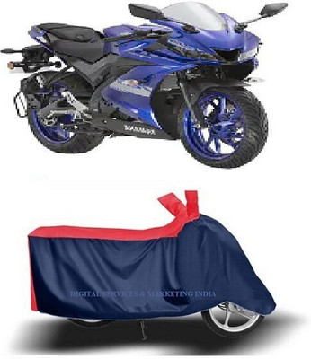 DeepShakshi AUTOMOTIVE Waterproof Two Wheeler Cover for Yamaha(R15 V3, Blue)