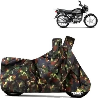 RONISH Waterproof Two Wheeler Cover for Hero(Splendor Plus, Multicolor)