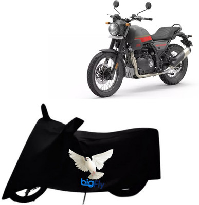 BigFly Waterproof Two Wheeler Cover for Royal Enfield(Black)