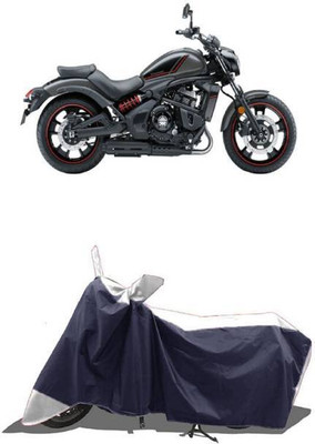 RAAMKM Two Wheeler Cover for Hero, Honda, Bajaj, TVS, Yamaha(Star City BS6, White, Black)