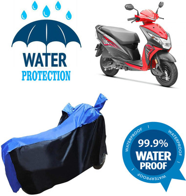 RTS COLLECTIONS Waterproof Two Wheeler Cover for Honda(Dio, Multicolor)