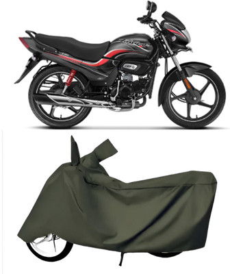 Auto World Waterproof Two Wheeler Cover for Hero(Passion Plus, Beige)