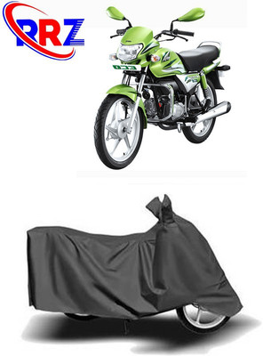 RRZ Waterproof Two Wheeler Cover for Hero(HF Deluxe Eco, Grey)