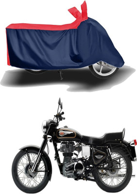 HYBRIDS COLLECTION Two Wheeler Cover for Royal Enfield(Bullet Electra Twinspark, Red, Blue)