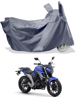 Amexride Two Wheeler Cover for Yamaha(Fazer-250 BS6, Grey)