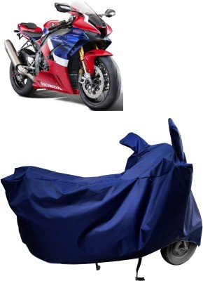 Amexride Two Wheeler Cover for Honda(CBR1000RR Fireblade, Blue)