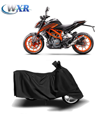 WXR Waterproof Two Wheeler Cover for KTM(250 Duke, Black)
