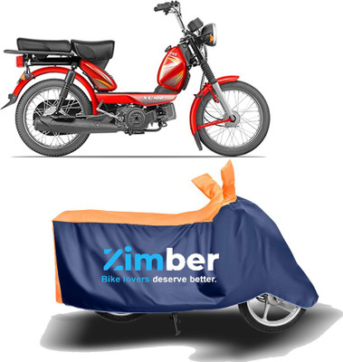THE REAL ARV Two Wheeler Cover for TVS(XL 100, Orange, Blue)