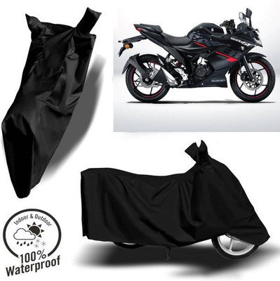 RAAMKM Waterproof Two Wheeler Cover for Hero, Honda(PCX 125 BS6, Black)