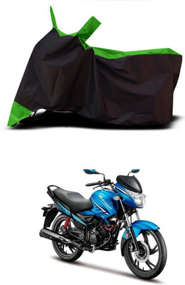 VESMEI Two Wheeler Cover for Hero(Glamour i3s BS6, Green)