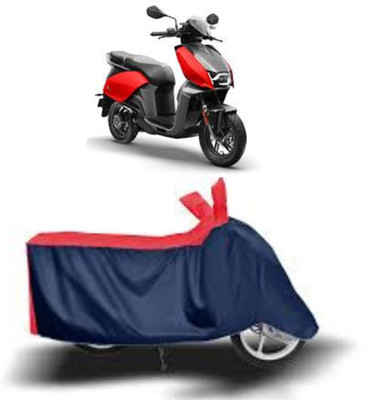 BOGYMON Waterproof Two Wheeler Cover for Hero(Electric, Blue, Red)