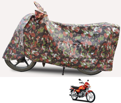 Euro Care Two Wheeler Cover for Hero(CD deluxe, Brown)