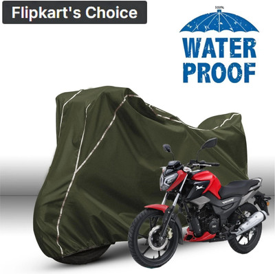xodi Waterproof Two Wheeler Cover for TVS(Raider, Green, White)
